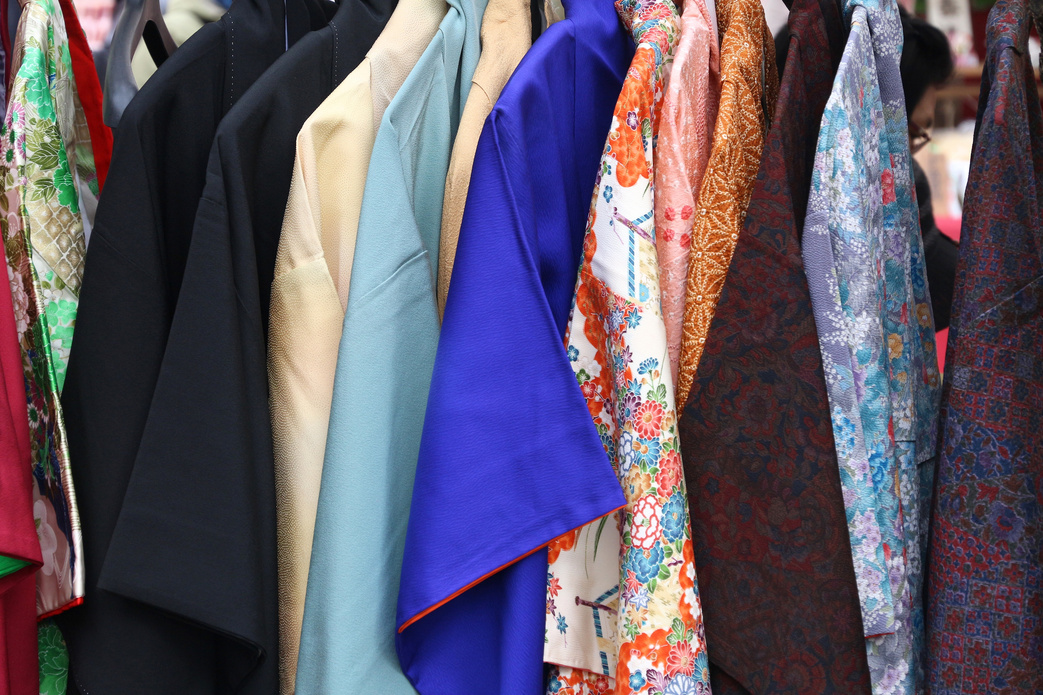 Japanese kimono shop